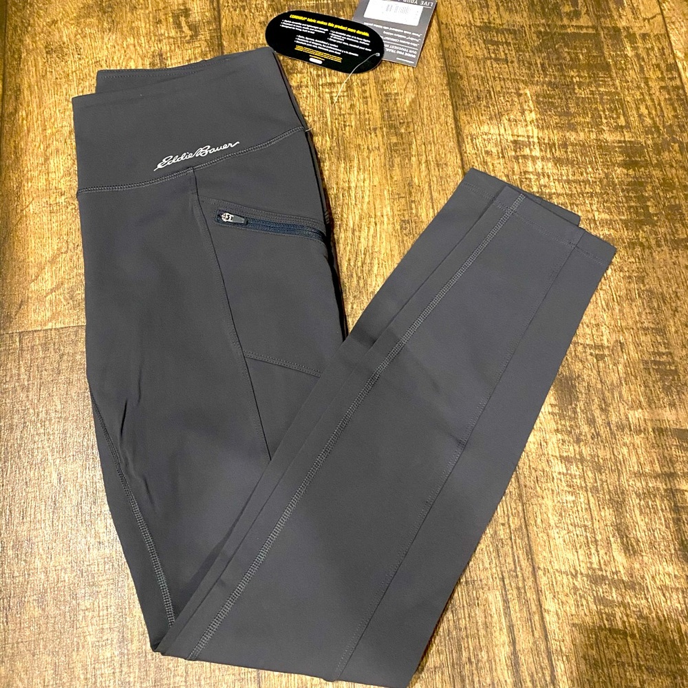 Eddie Bauer Guide Pro Trail Tight Leggings in Grey